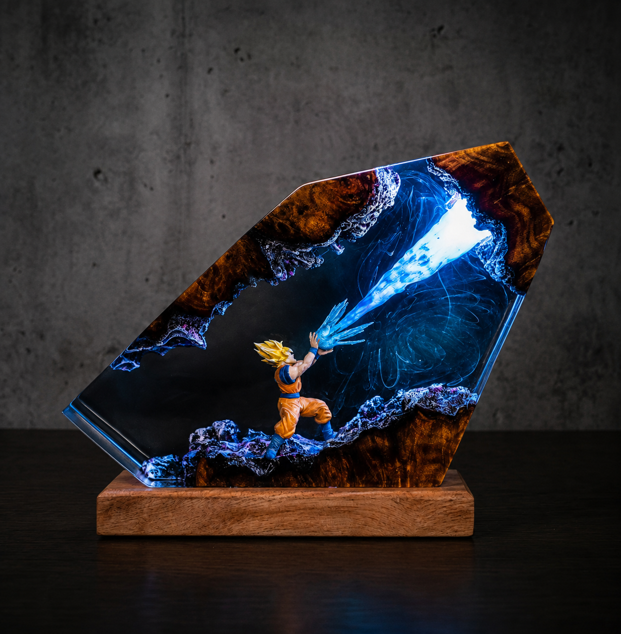 Lampe en résine DBZ